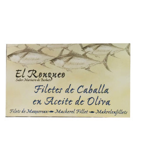 Mackerel fillets in olive oil el Ronqueo