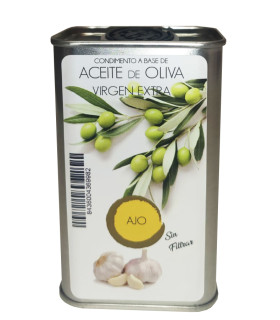 Huile d'Olive Extra Vierge Aromatique Ail 250ml