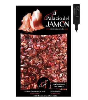 Bellota Iberian Ham 100% cutted in small pieces 100 gr