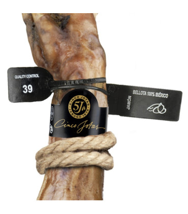 Sobres de Jamón bellota 100% ibérico 5 Jotas loncheado en 100gr