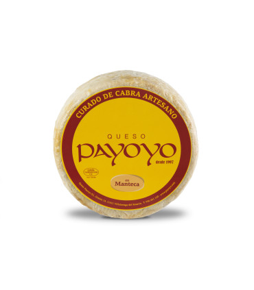 Queso Payoyo curado oveja en manteca