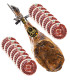 Pack 19 Acorn DOP Jabugo 100% Iberian Shoulder sliced 100 gr