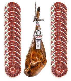 copy of Pack 32 Acorn 100% Iberian ham Gran reserva Pedro Enrique sliced 100 gr